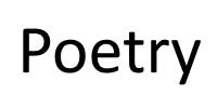 Poetry